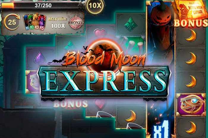 Logo da Bovada em sua plataforma de jogos de cassino online